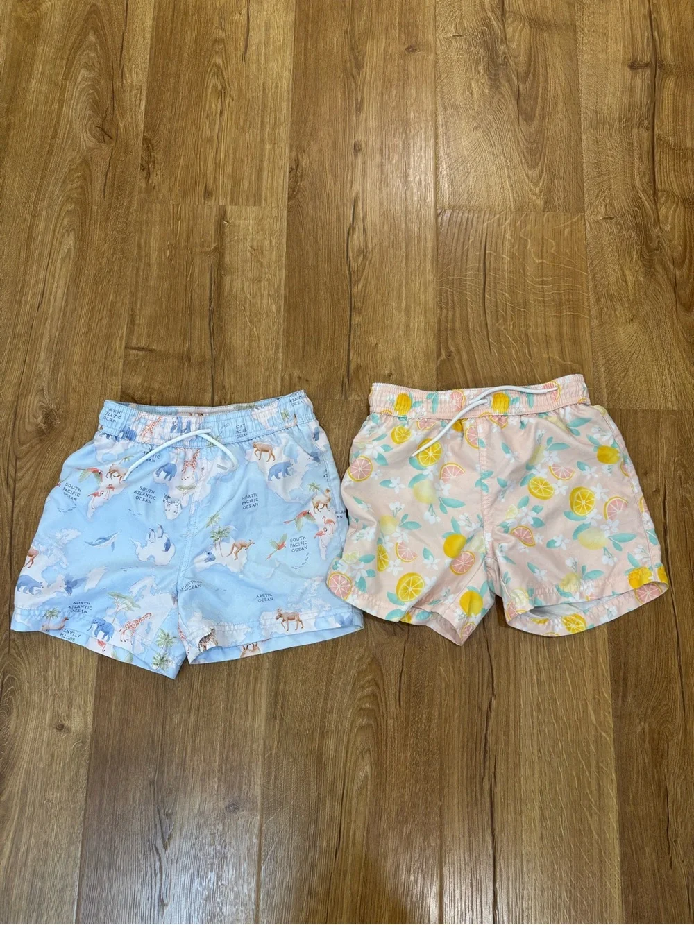 Janie and Jack Swim Trunks Set of 2